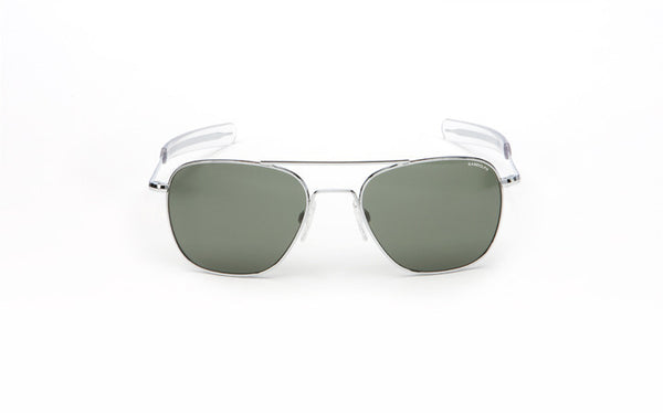 Aviator 55MM Bright Chrome - AGX Lenses