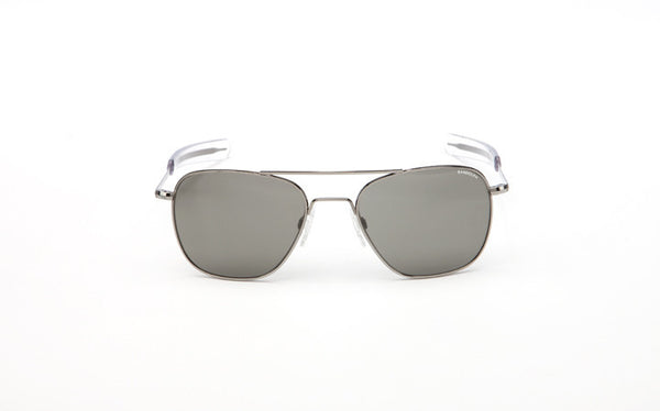 Aviator 55MM Gun Metal - Gray Lenses